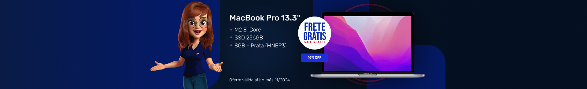 Ofertas - MacBook - Novembro 2024