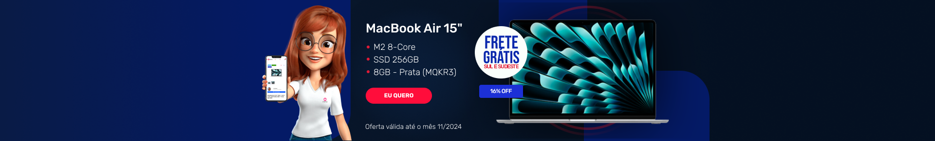 Ofertas - Macbook  - Novembro 2024